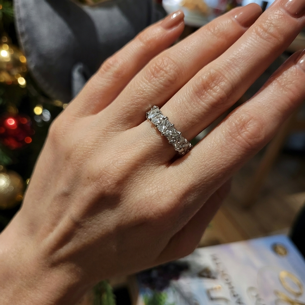 Celeste Zircon Band Ring