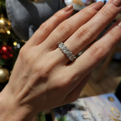 Celeste Zircon Band Ring
