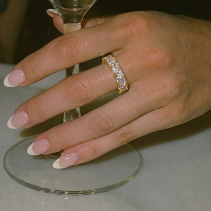 Celeste Zircon Band Ring