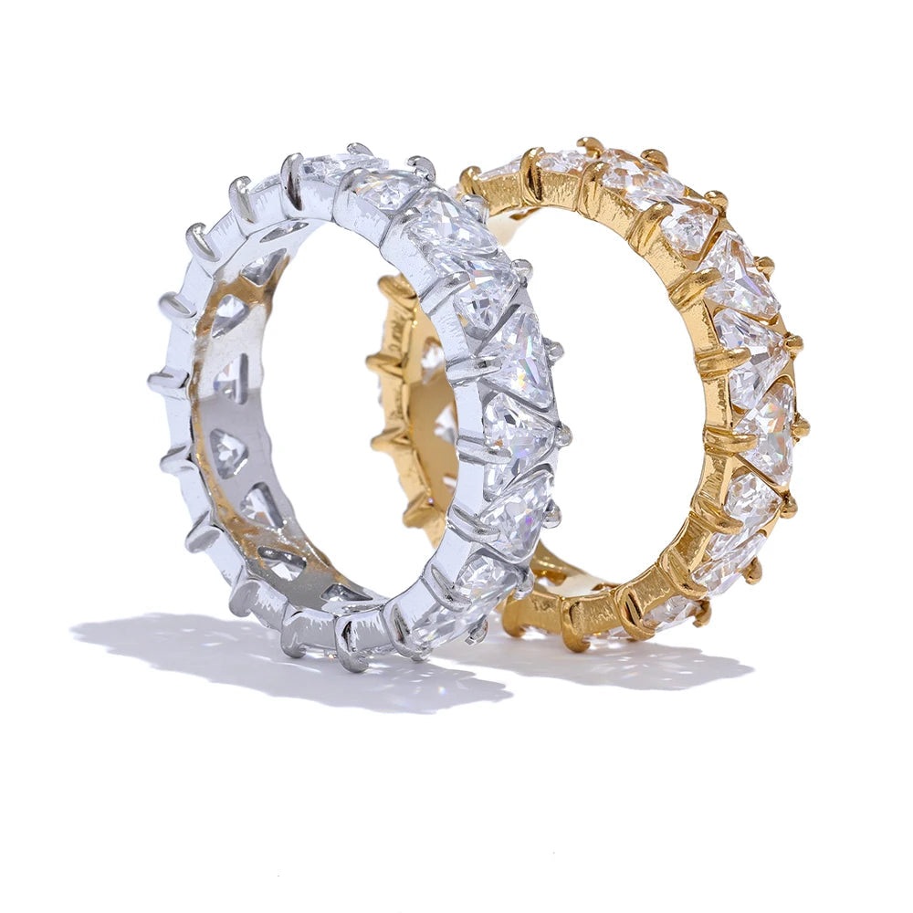 Celeste Zircon Band Ring