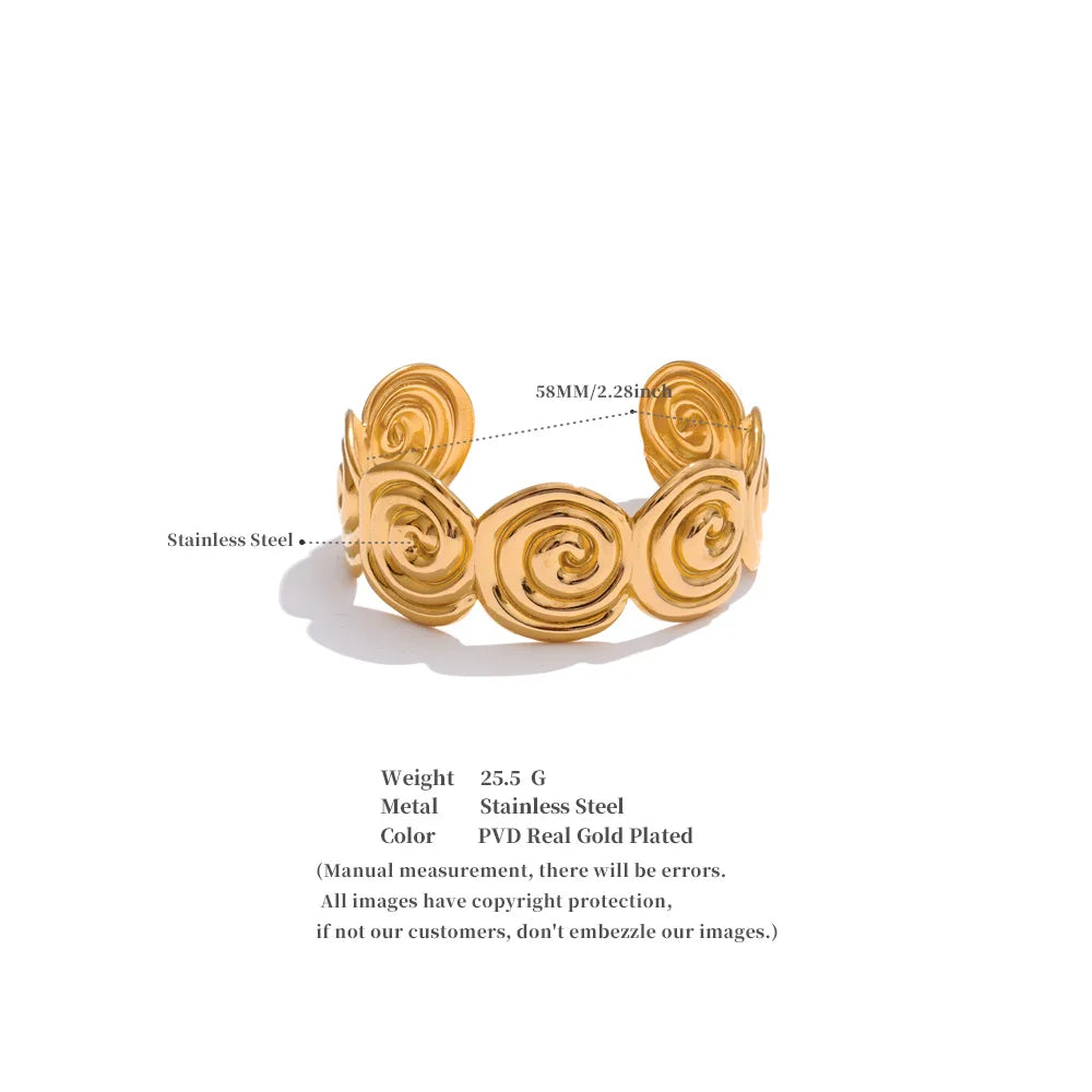 Solea Spiral Cuff