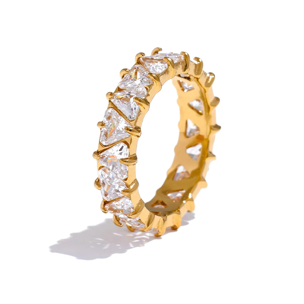 Celeste Zircon Band Ring