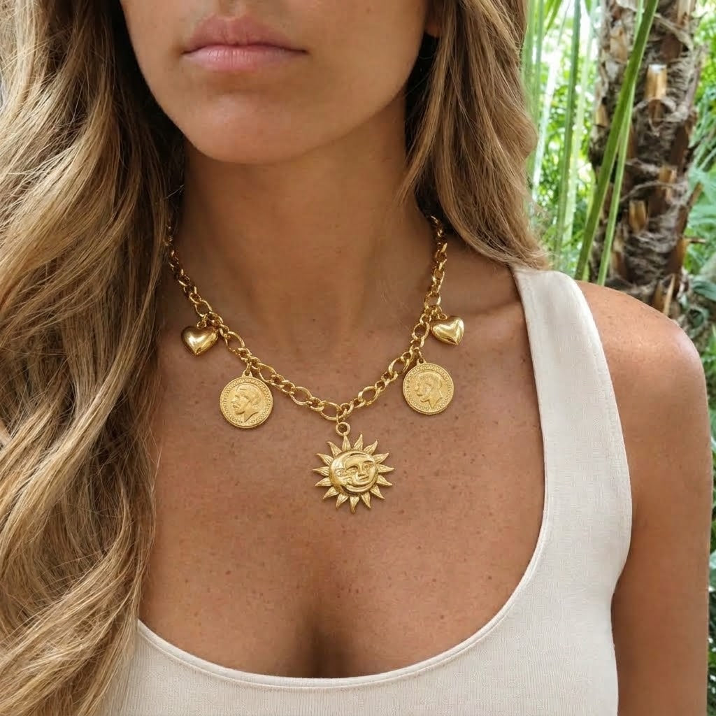 Zinnia Necklace