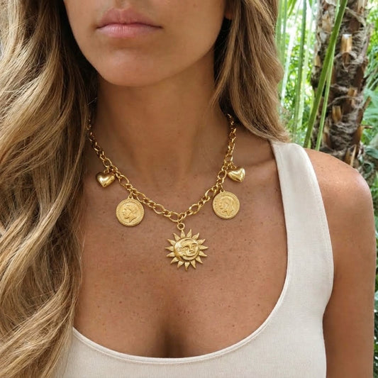 Zinnia Necklace